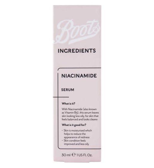 Boots Boots Ingredients Niacinamide Serum 1.0 Oz