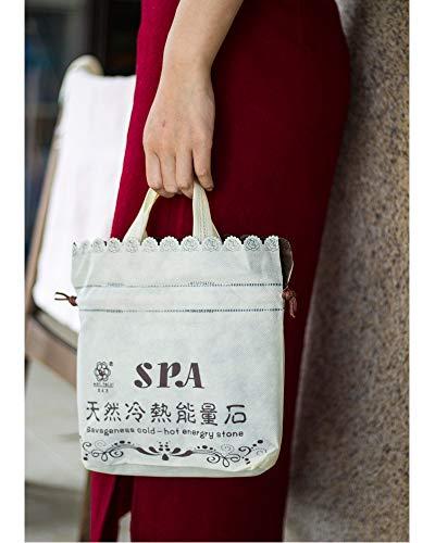 Skingwa Hot Stones Warmer for Massage, Massage Stones Heater Electric Hot Stone Heater Massage Stones Heating Bag Hot Stone Massage Kit(Heater BagWithout Massage Hot Stones)