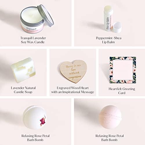 Dear Ava Mother of the Bride Spa Gift Box - Wedding Gift, Bridal Party, Rehearsal Dinner, Woman of My Dreams, Parent of Bride, Heartfelt Card & Spa Gift Box for Wedding (Valentine's Funny Gift for Wife)