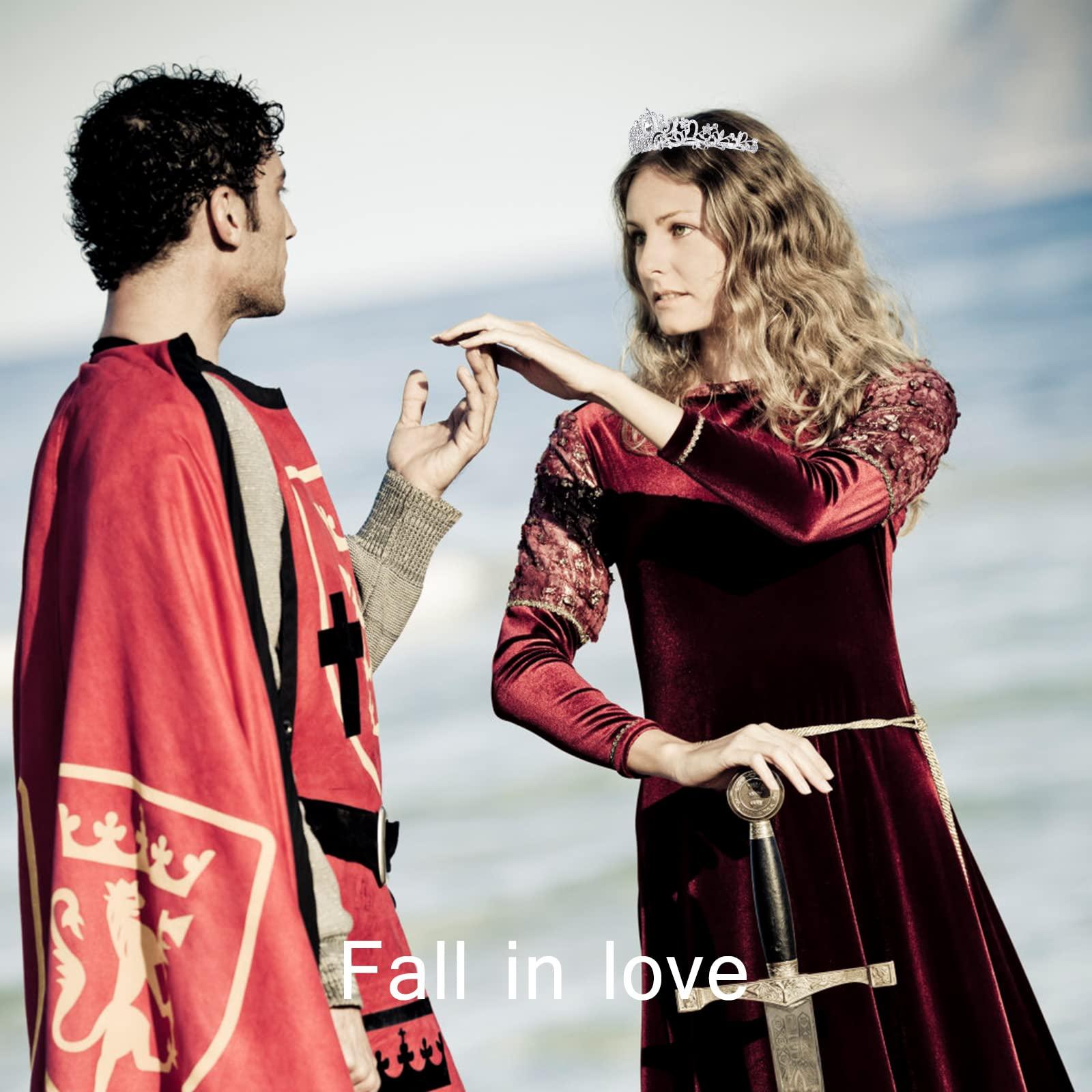 VELSCRUN VELSCRUN Crown for Men and Women, Happy Birthday Queen Tiara for Women, Birthday Crowns for Women