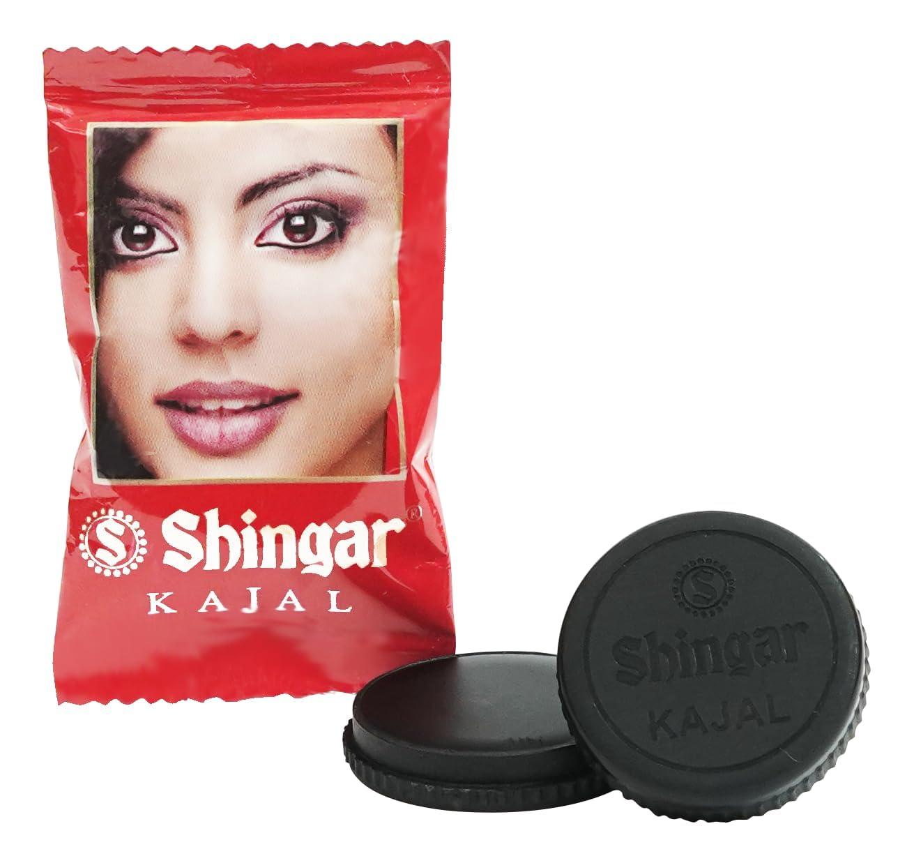 Nutranix 2G Kajal Indian Therapy | Smooth Creamy Texture | Safe For Your Eyes | kajal dibbi | kajal black | shingar kajal dibbi | kajal for women Pack Of 20, 40g