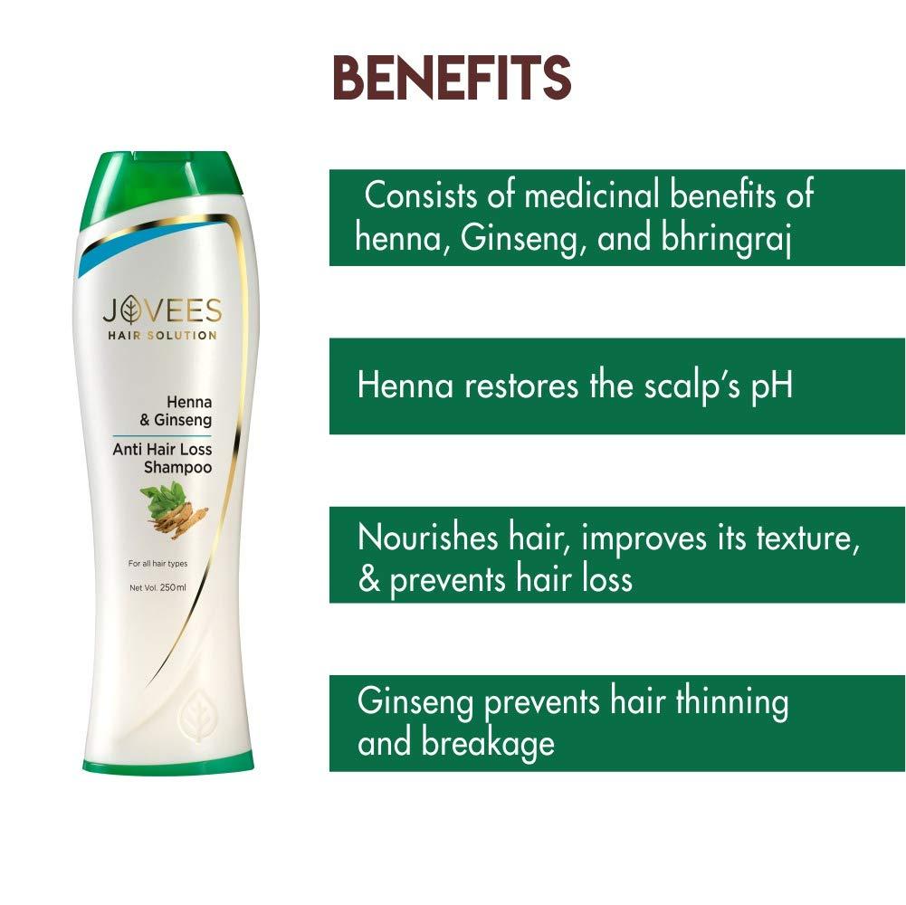 Jovees Jovees Henna & Ginseng Anti Hair Loss Shampoo 250ml