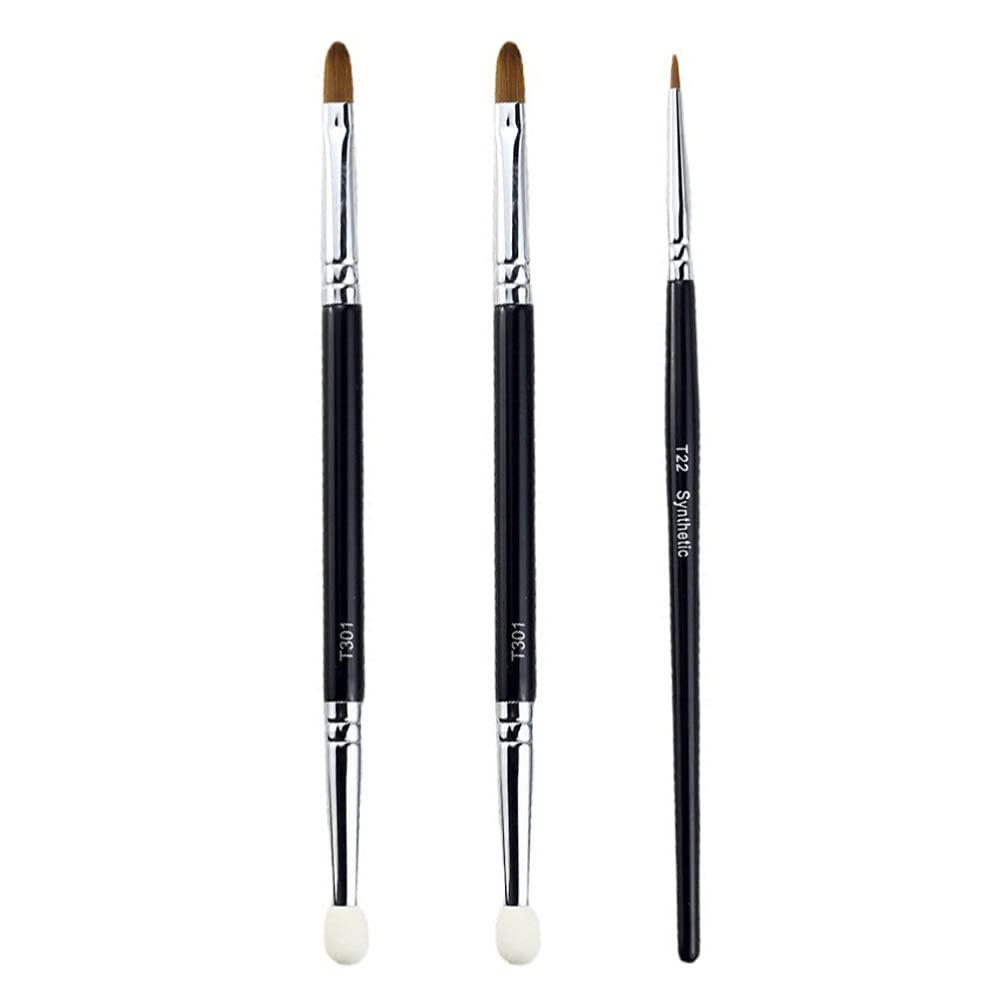 Lurrose 1 Set Flat Eyeliner Eyebrow Concealer Brush Under Eye Makeup Eyebrow Foundation for Concealing Blending Setting Buffing Makeup