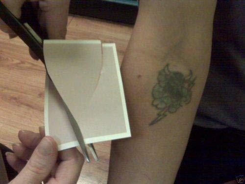 Hide Ink Hide Ink Temporary Tattoo Cover Up 4" x 6" - LITE COLOR (5-Pack)