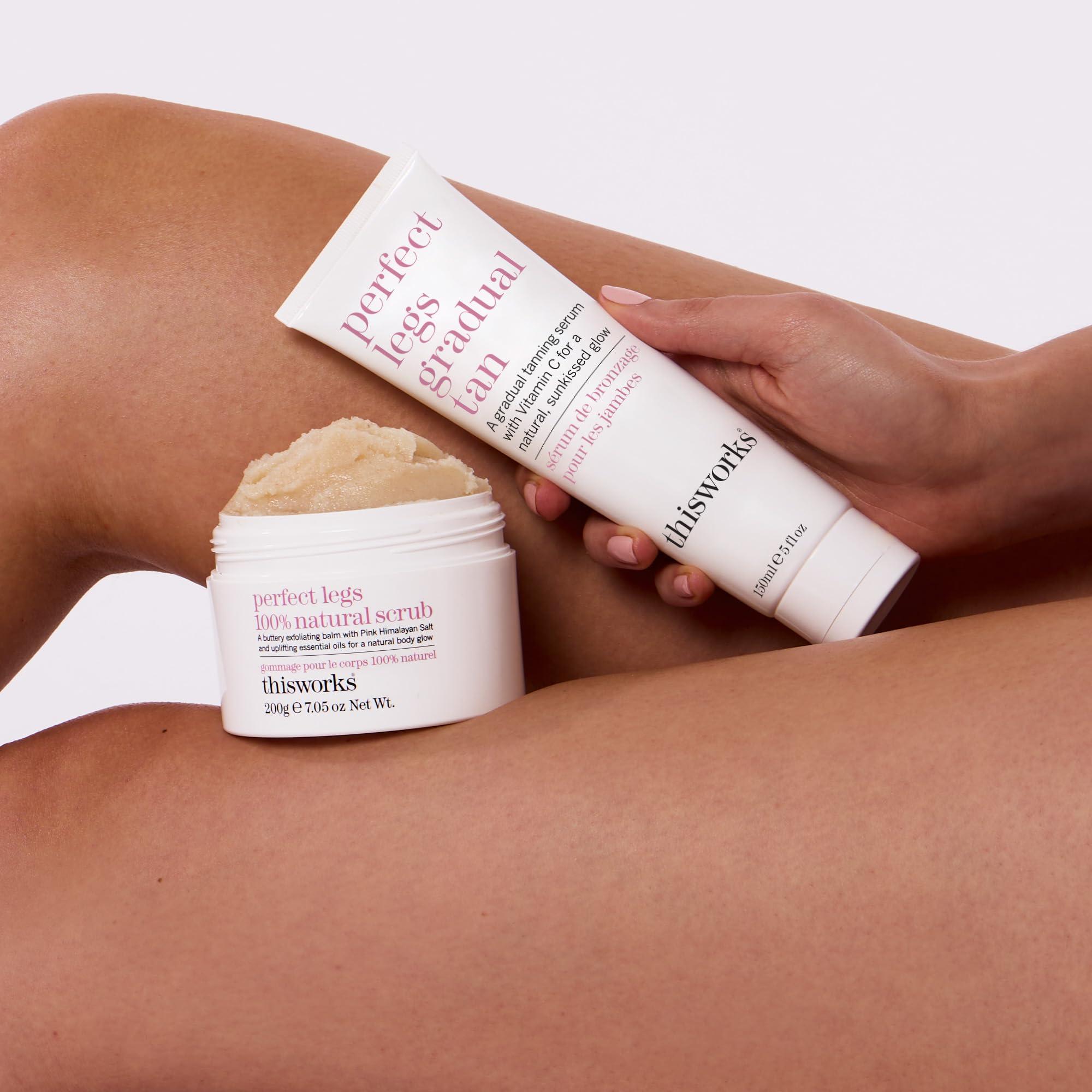 THISWORKS This Works Perfect Legs Gradual Tan, Self Tanner with Vitamin E & Shea Butter, 150ml
