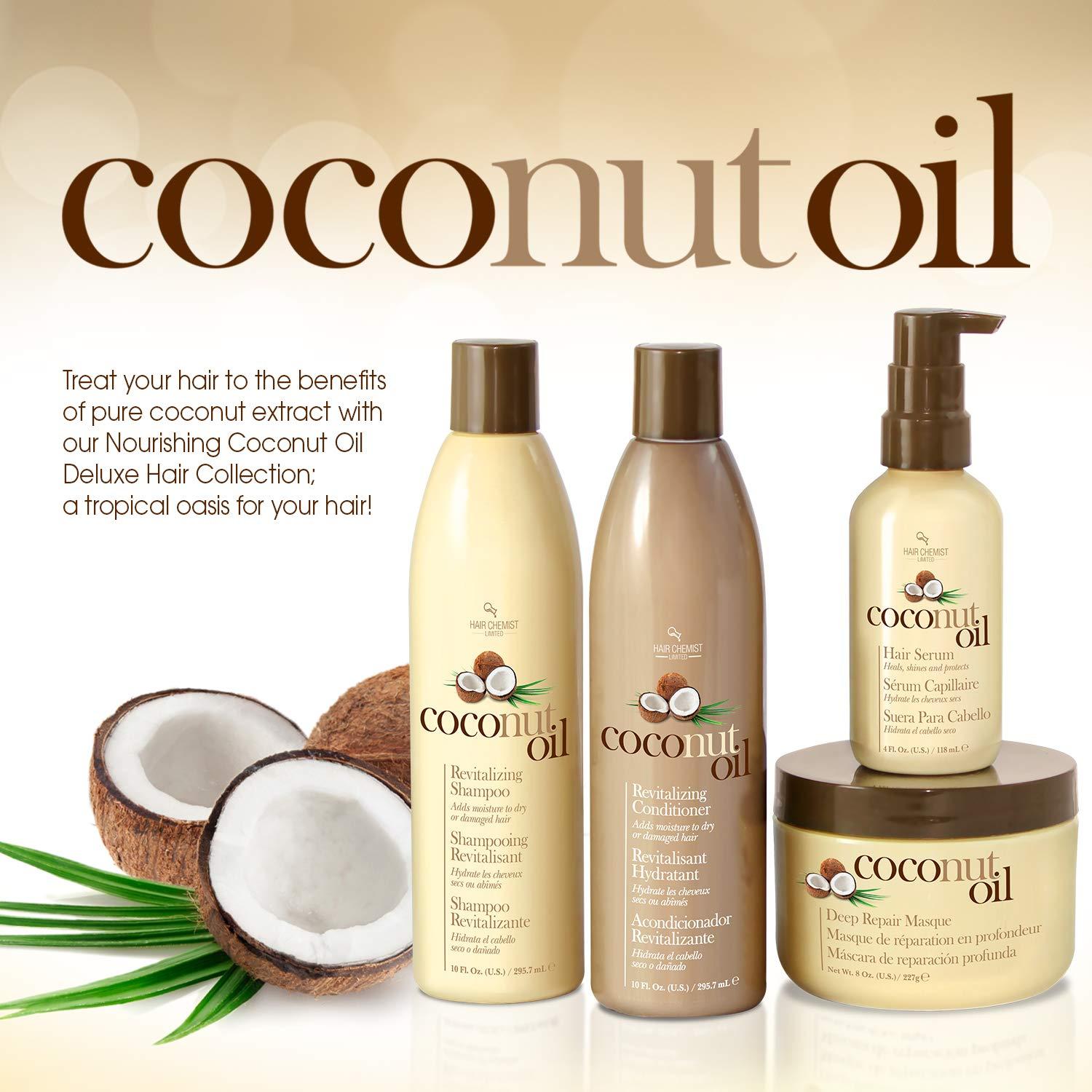 HASK HASK Macadamia Oil Moisturizing Shampoo, Coconut, 12 Ounce