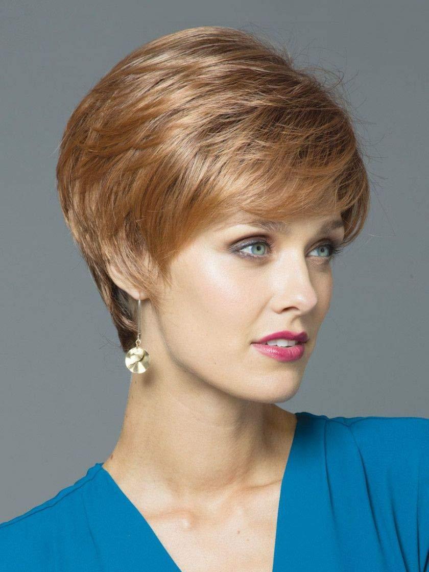 Noriko Noriko Megan Wig Color Sunny Blonde Wigs 5\" Short Bob Wedge Tapered Back Longer Layers Face Framing Pixie Synthetic Average Cap Bundle MaxWigs Hairloss Booklet