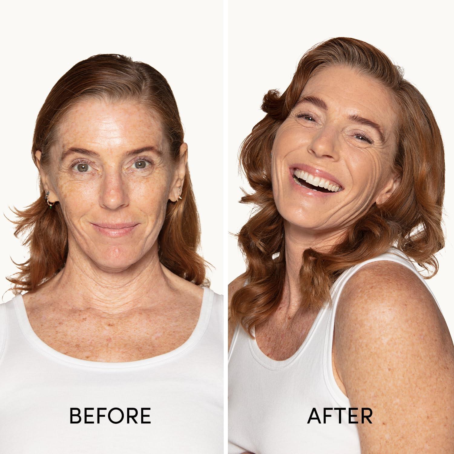 OSMOSIS Osmosis Flawless Foundation, Lightweight Liquid Makeup, Medium To Full Coverage, Matte Finish, 10 Shades, Buff 1 Fl Oz