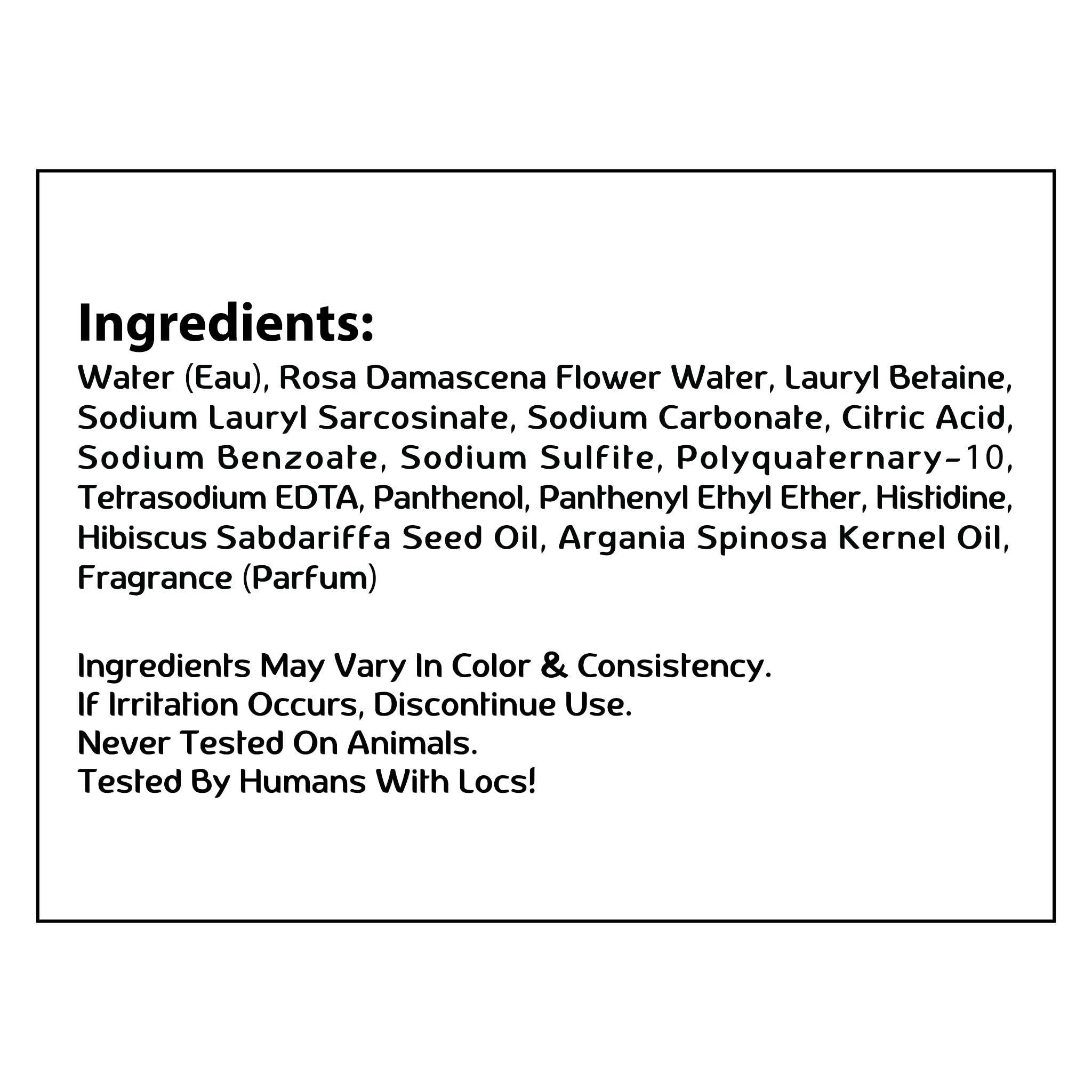 MFL MADE FOR LOCS Made For Locs Color Care Shampoo, For Color-Treated & Grey Hair, Moisturizing Shampoo for Dreadlocks, Sisterlocks, Microlocs & All Hair Types, 8 oz