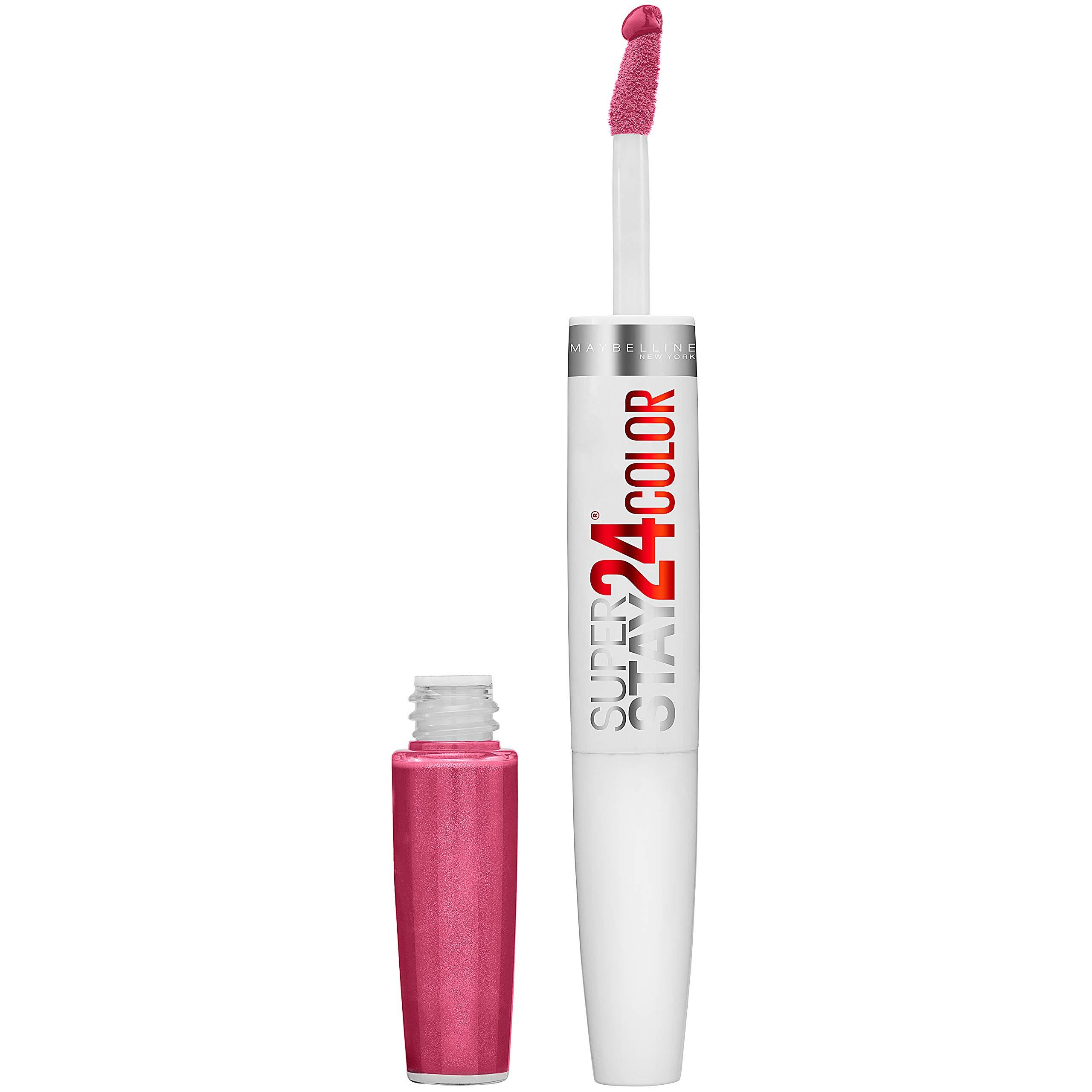 MAYBELLINE MAYBELLINE Super Stay 24 Liquid Lipstick Blush On Pink & Wear On Wildberry Mauve Pink, 1 Count Each