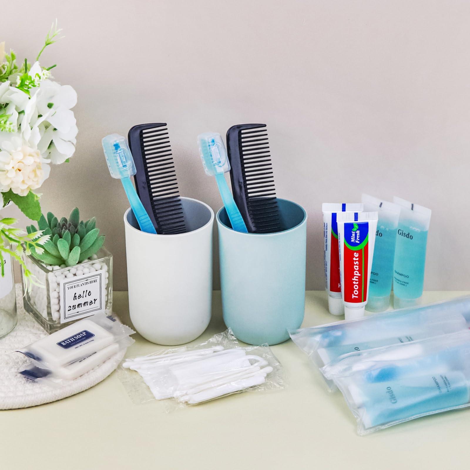 Gisdo Gisdo 30 Travel Hygiene Kit Bulk Toiletry Kits Homeless Personal Hygiene Kit Bulk Homeless Care Package Travel Toiletry Kit Homeless Hygiene Kit Bulk Disposable Toiletry Kit(10-IN-1)