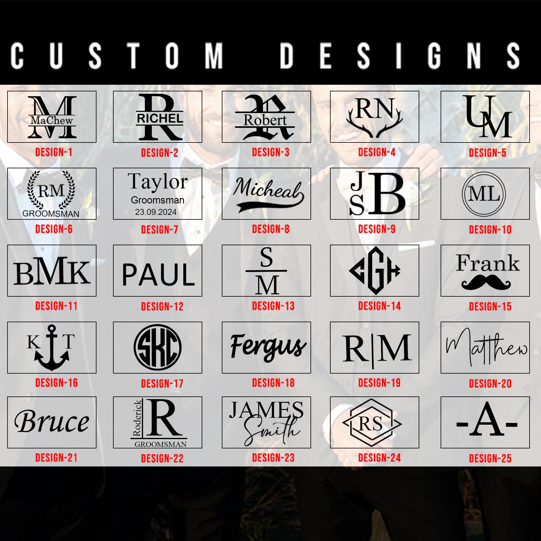 Munidow Munidow Personalized Toiletry Bag For Men, Customed Travel Bag with Hook, Handcrafted Leather Shaving Dopp Kit, Engraving Name Surprise for Groomsmen/Anniversary/Birthday/Husband/Dad -Brown