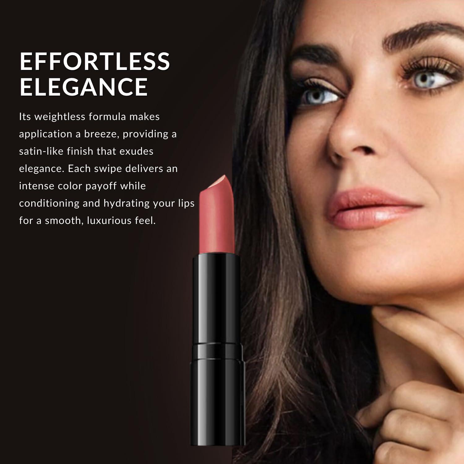 Color Me Beautiful Color Me Beautiful Color Renew Lipstick, Vibrant Lip Color Makeup, Hydrating Creamy Formula