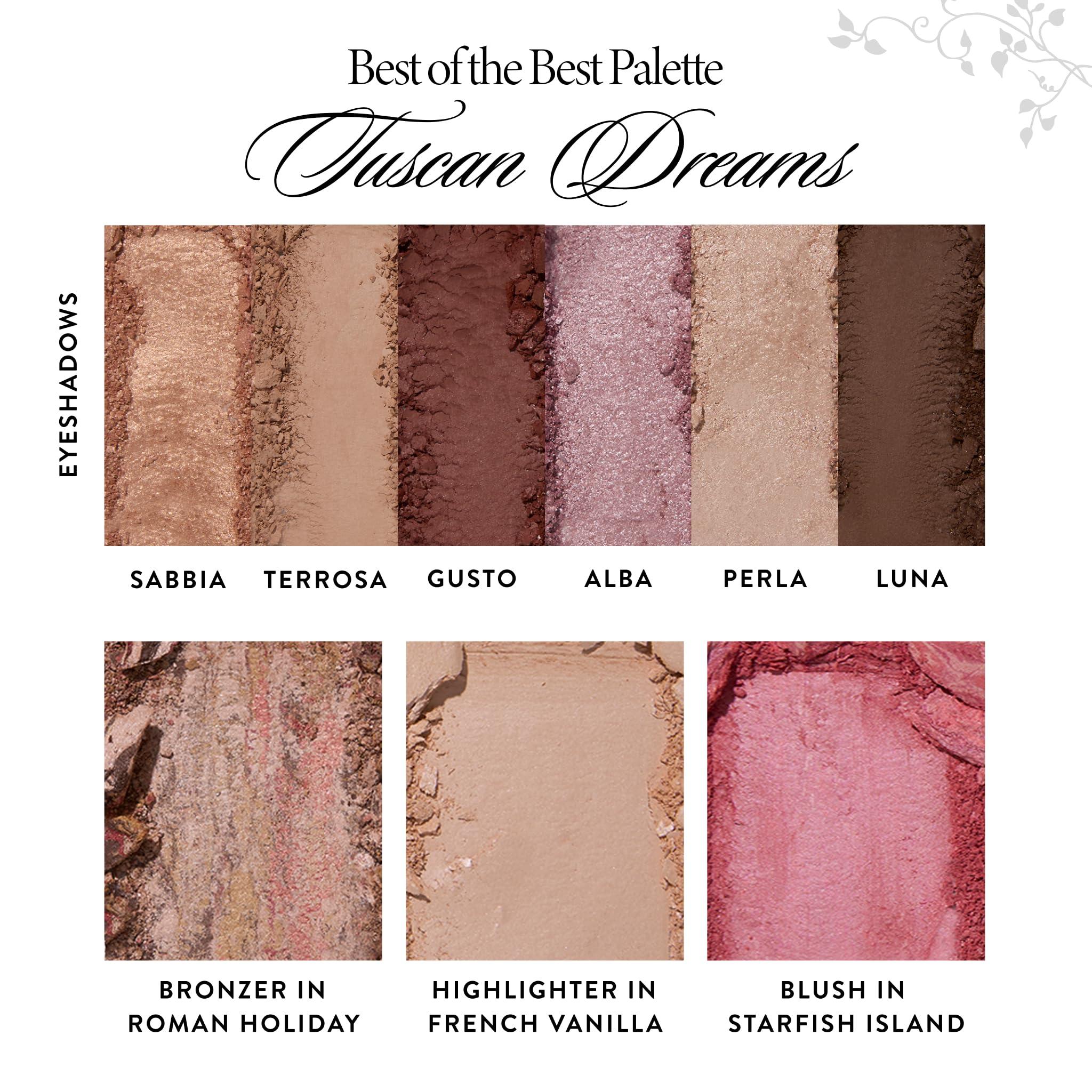 LAURA GELLER NEW YORK LAURA GELLER NEW YORK The Best of the Best Baked Palette - Tuscan Dreams - Full Size - Includes Bronzer, Blush, Highlighter and 6 Eyeshadows - Travel-Friendly