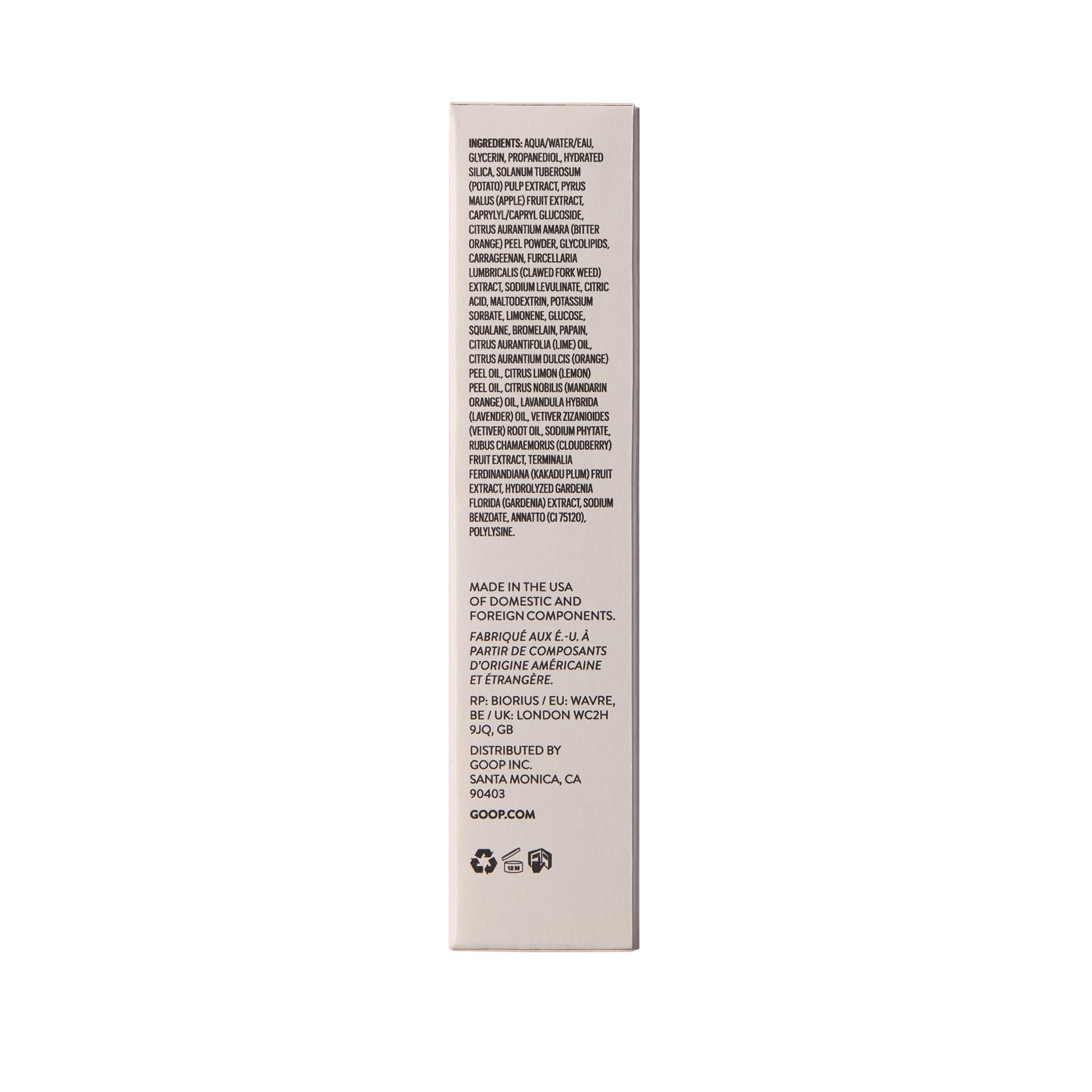 goop goop Beauty Exfoliating Jelly Cleanser | Face Wash to Cleanse, Smooth, & Brighten Skin | Light Citrusy-Vetiver Scent | 4 fl oz | Paraben and Silicone Free