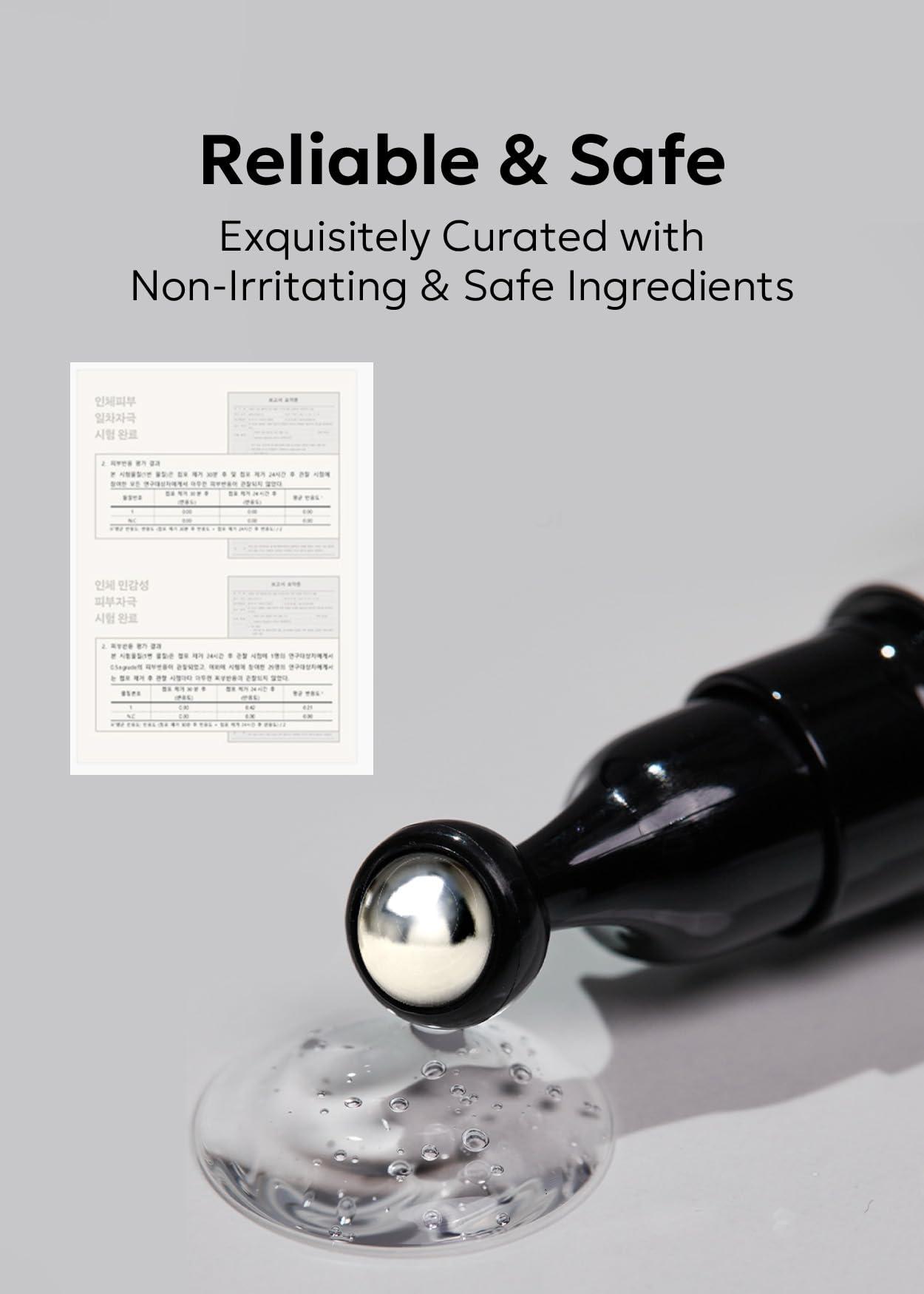 BE+WANTS Bewants Phyto Collagen Roll-On Eye Serum Stick with 61% bamboo water, 10% phytocollagen, refreshing under eye roll-on massage 2 pack, Ideal for Valentine\'s Day Gift