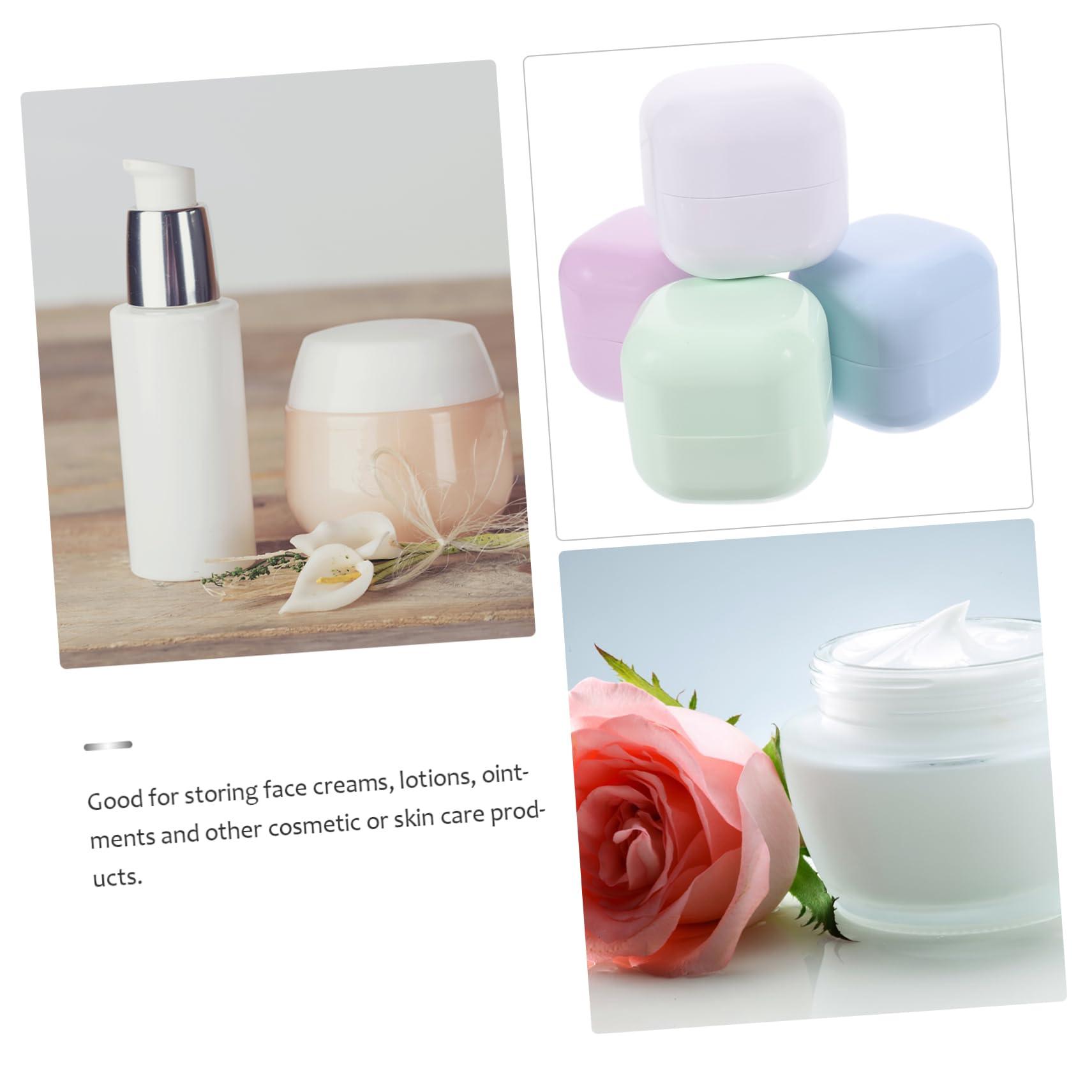 Gogogmee Gogogmee 4pcs Eye Creams Cream Bottle Travel Jars Sample Jars Empty Bottle Body Butter Jars Sub Packaging Container Cream Sub Jar Refillable Face Cream Container Lotion Container Pp