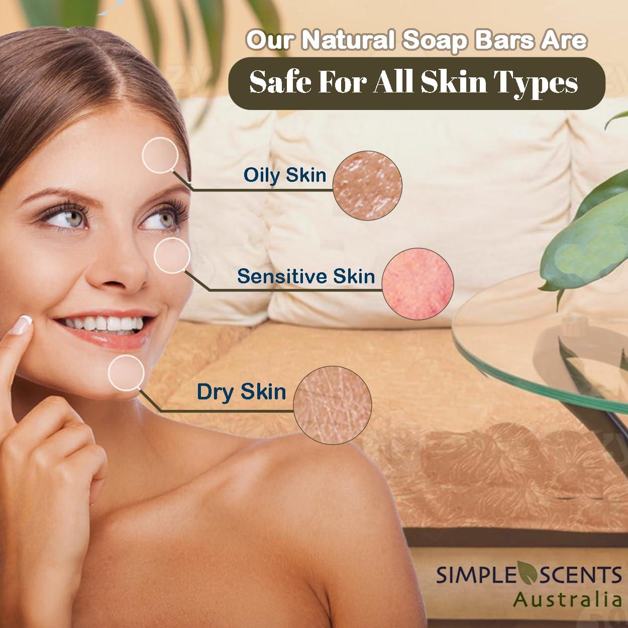 Wavertree & London Wavertree & London Assorted Fabulous Florals (8 Bars), 7oz Moisturizing Natural Soap Bars, French -Milled and enriched with Shea Butter