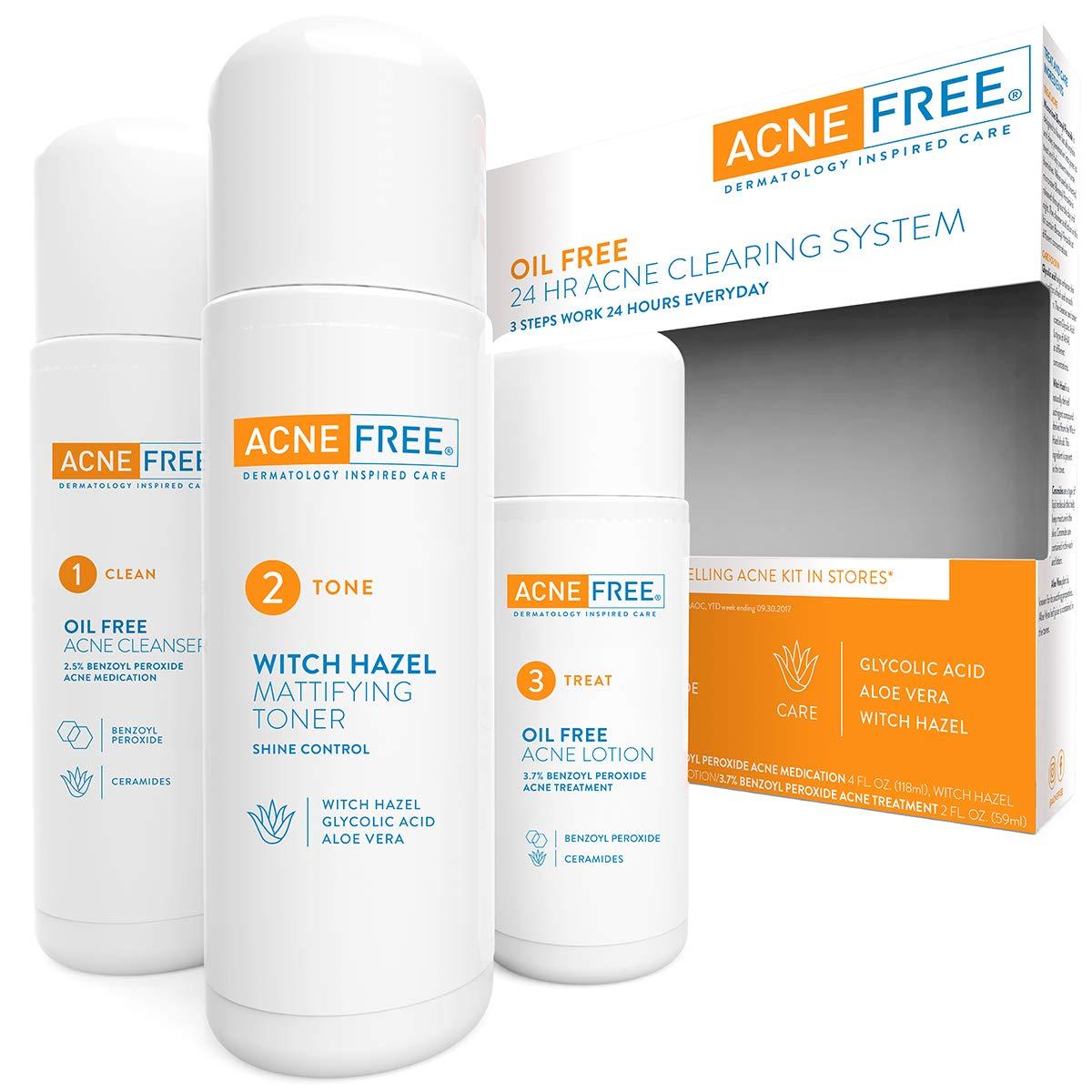 AcneFree AcneFree 24 Hour Acne Clearing System 1 kit (Pack of 2)