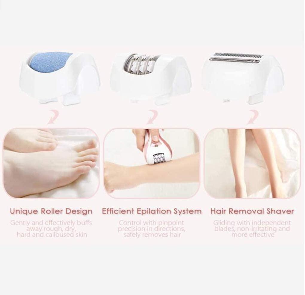 aiqiua aiqiua Hair Epilator Removal for Women- Cordless Women s Epilator for Legs and Arms, Rechargeable Hair Remover- USB RechargeableThe Safety has a Beautiful, Low Noise Design