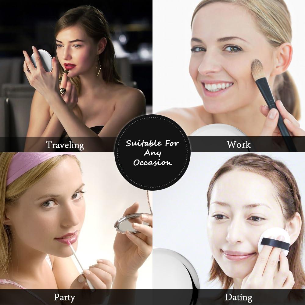 Peayale 30th Birthday Gifts for Women Daughter Sister Funny Compact Mirror, 30 Years Old Gifts for Friends Female Makeup Mirror (30th Birthday)