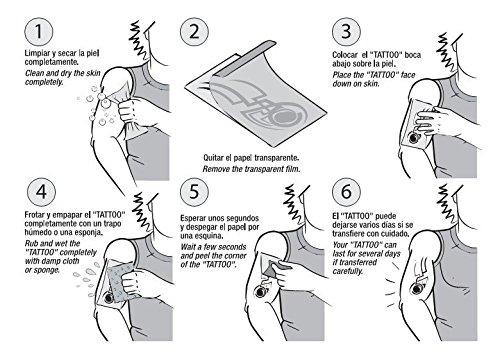 Yeeech Yeeech Temporary Tattoos for Men Waterproof Long Lasting Neck Design Cross Blessed Wings America Tribal Religious (4 Sheets)