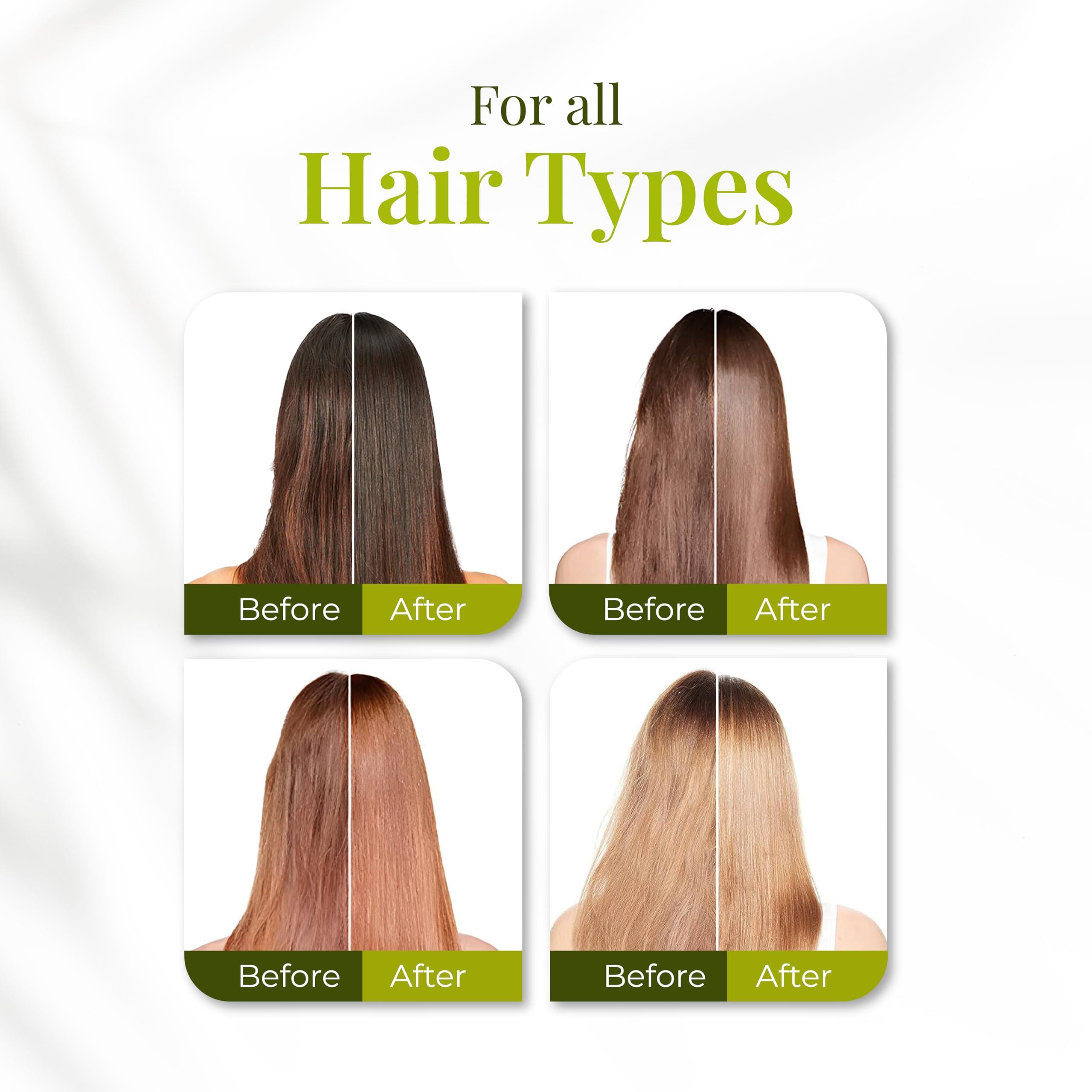 Expert Hair Bio Protein Botox Hair Treatment - Formaldehyde-Free Straightening, Anti-Frizz Keratin with Organic Keratin for Sleek Hair, 1kg