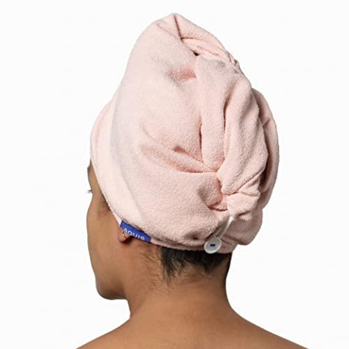 AQUIS AQUIS Hair Wrap Hair-Drying Tool, Water-Wicking, Ultra-Absorbent Recycled Microfiber