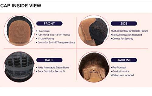 Outre Outre Perfect Hair Line Synthetic 13x4 Faux Scalp Lace Front Wig - SKYE (1 Jet Black)