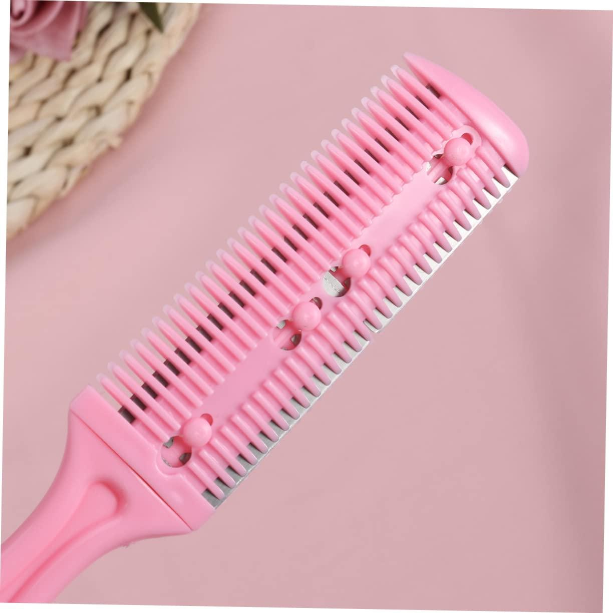 FRCOLOR FRCOLOR Stainless Steel Hair Cutting Comb Double-sided Haircut Scissors Hair Trimmer