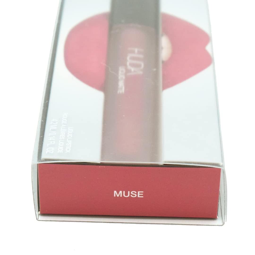 HUDABEAUTY HUDA BEAUTY Liquid Matte Ultra-Comfort Transfer-proof Lipstick Muse
