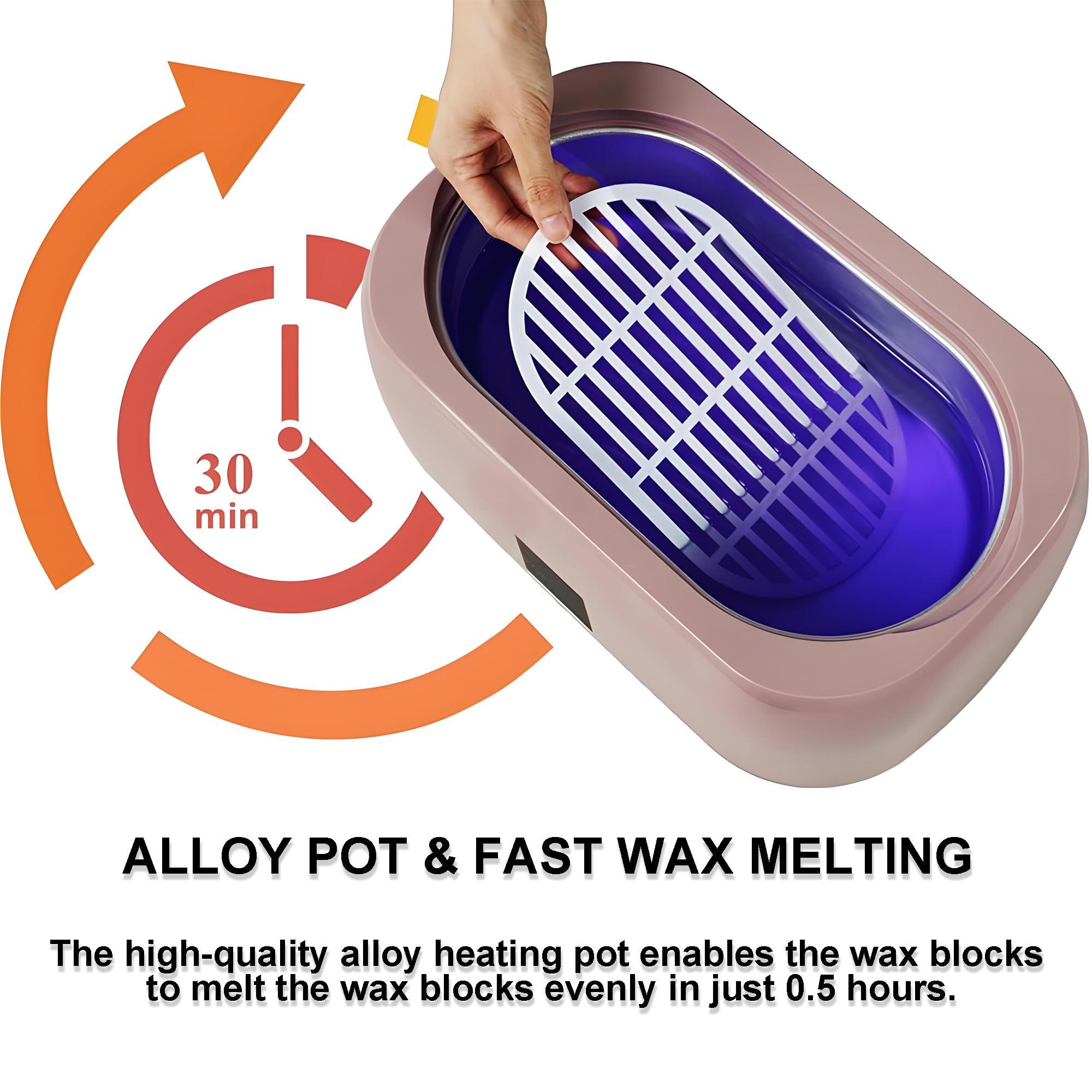 JOJOCOSMO JOJOCOSMO Hand And Foot Paraffin Wax Bath - Paraffin Wax Moisturising Kit To Smooth And Soften Any Dryness On Hands, Elbows, Feet, Help To Moisturise The Skin, Suitable For Hand Spa At Home/Salon