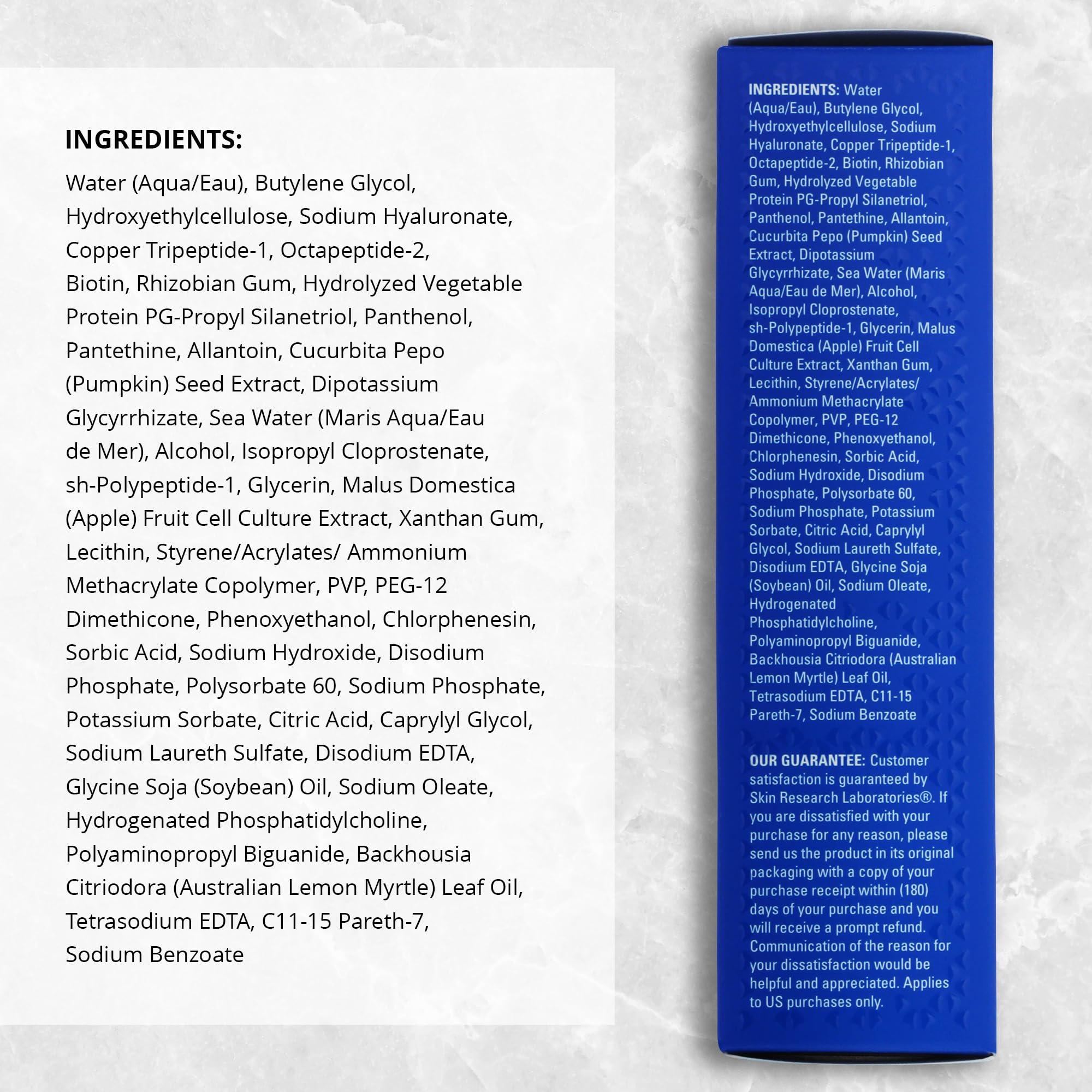 SKIN RESEARCH neuBROW Brow Enhancing Serum by Skin Research Laboratories - 3.6 mL Eye Brow Serum for Defined, Fuller & Thicker-Looking Hair Brows - Advanced Formula Promotes Natural & Healthy Appearance of Brows