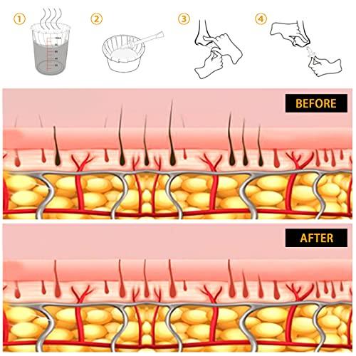 SHONDE 80 PCs Nose Wax Spatulas Plastic Nose Waxing Applicator Sticks Nose Hair Nose Waxing Strips for Nostril Nasal Cleaning Eyebrow Facial Hair Removal for Men and Women Nostril Cleaning (Pack of 80)