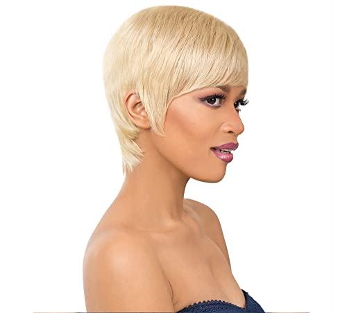 it's a wig! It's A Wig! - it's a Cap Weave! 100% Human Hair Full Wig - HH MON AMI (RED - Red)