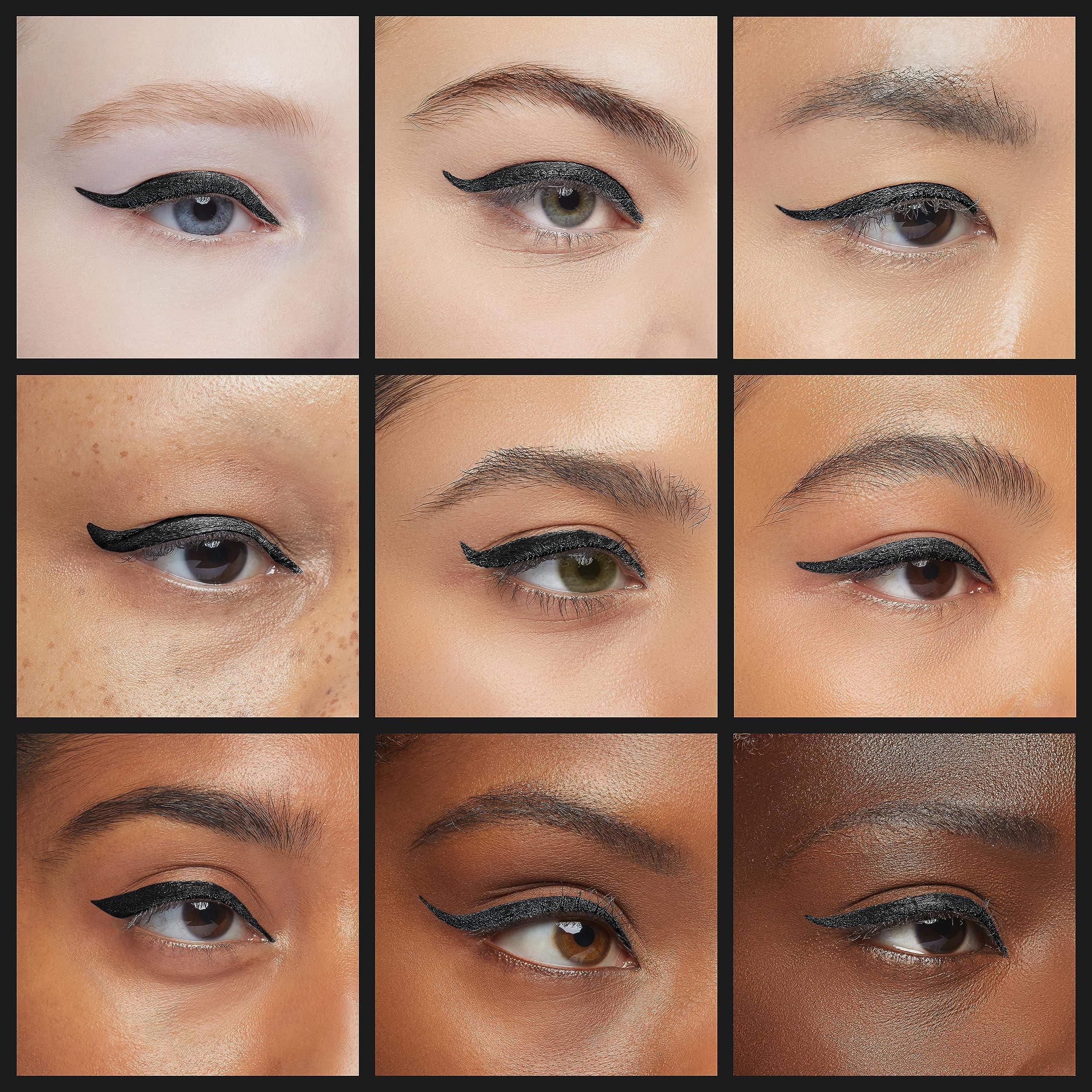 e.l.f. e.l.f. Expert Liquid Liner, High-Pigmented, Extra-Fine Liquid Eyeliner For Precise Definition, Long-Lasting, Vegan & Cruelty-Free, Jet Black, 0.14 oz, 2 count(Pack of 1)