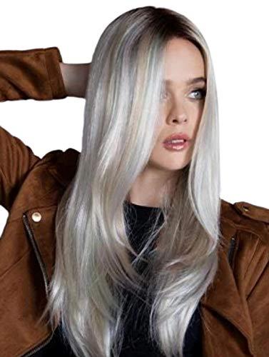 Rene of Paris & Christy's Wigs Bundle - 8 items: Lennox Wig by Rene of Paris, Christy's Wigs Q & A Booklet, 2oz Travel Size Wig Shampoo, Conditioning Spray, Flexible Spray, HD Smooth, Wide Tooth Comb & Wig Cap - Milk Tea-LR