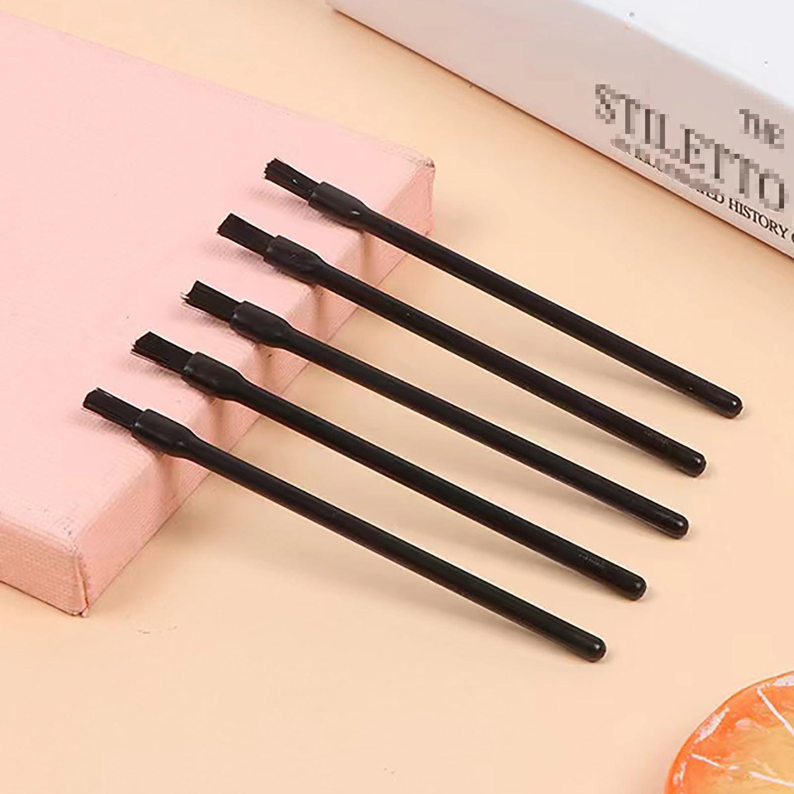 BFLCTTBD 100 Pcs Lip Brushes Disposable Lip Applicators Lipstick Lip Gloss Wand Multi-Functional Makeup Brush Tool For Nail Polish Cosmetic