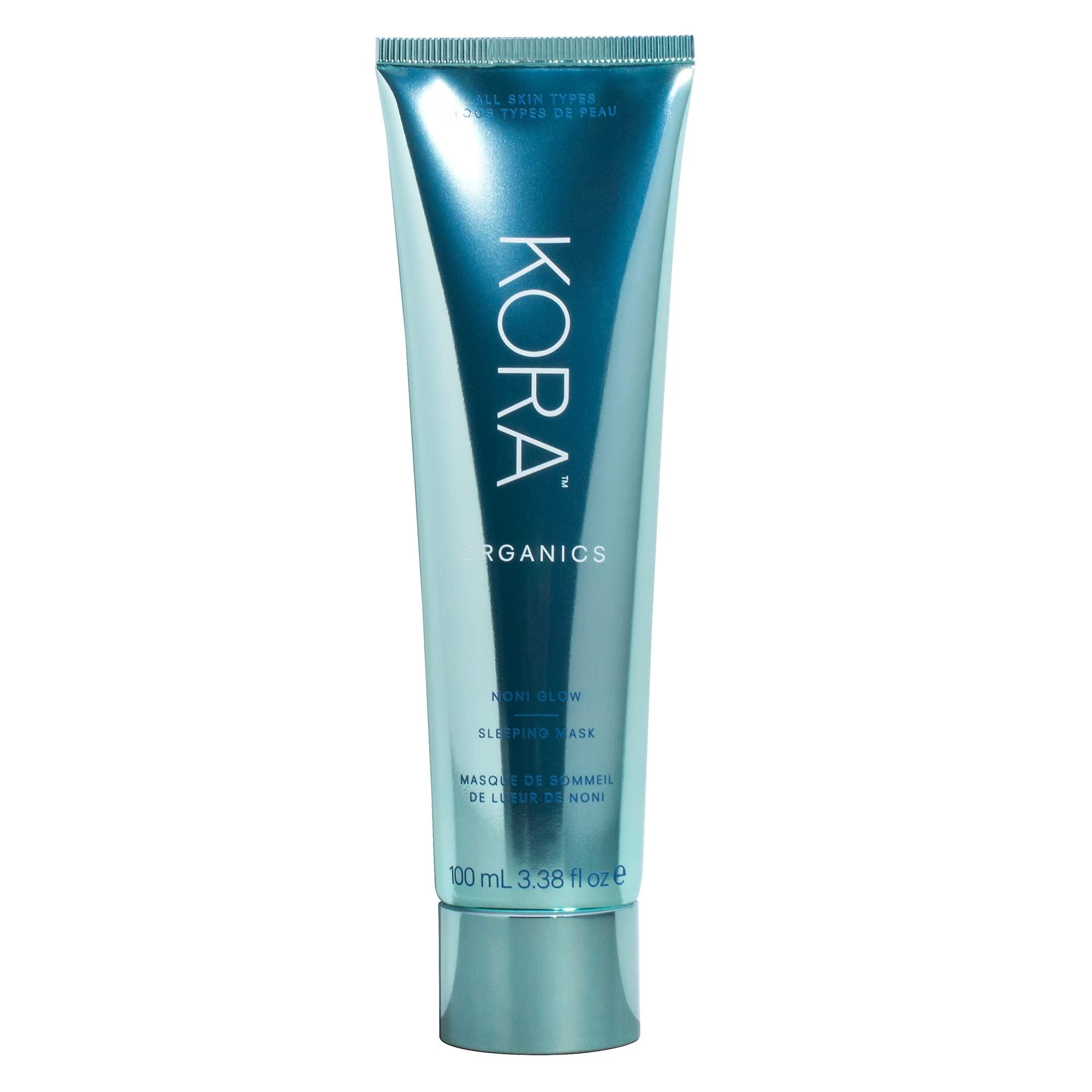 KORA Organics KORA Organics Noni Glow Sleeping Mask, Hydrate & Plump, Certified Organic, Cruelty-Free, 3.38 fl oz