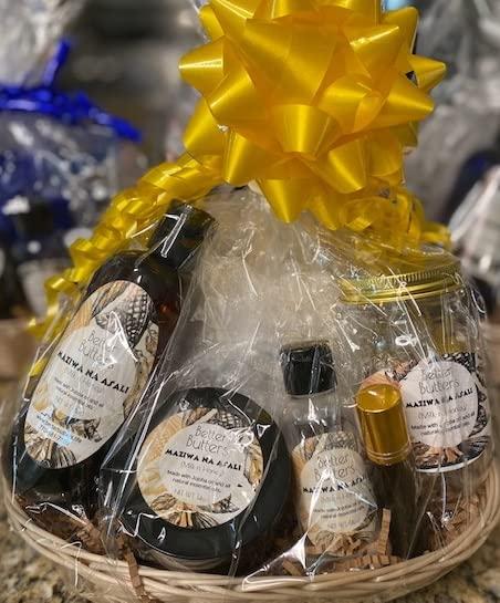 Better Butta's Beard/Body Butter (Maziwa Na Asali (Milk \'n\' Honey) SET, 18oz)