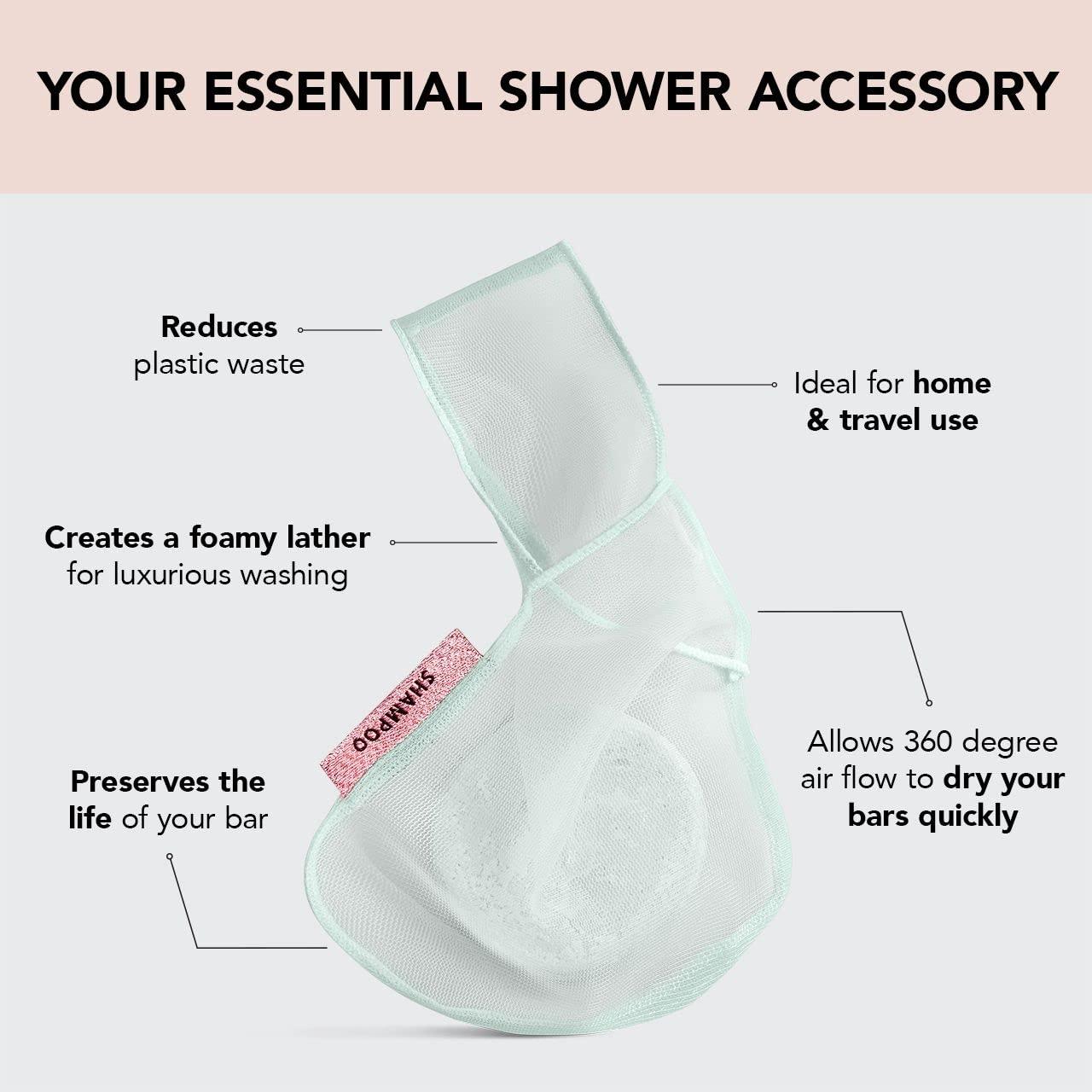 Kitsch Kitsch Exfoliating Sugar Body Scrub Bar & Bottle Free Beauty Soap Bar Bag with Discount