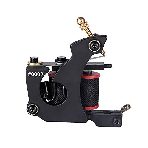 SMax Coil Tattoo Machine Guns for Lining Shading 10 Warps Iron Handmade Tattoo Machine,B