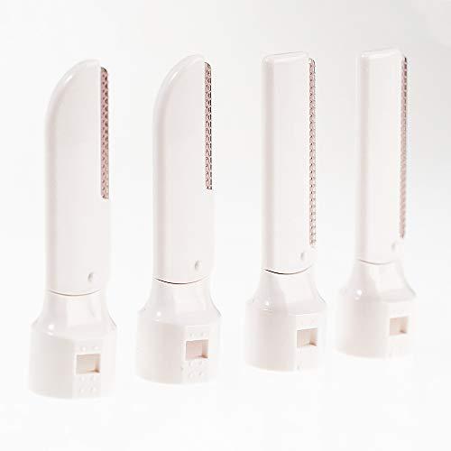 About Face About Face Sonic Beauty-Wand Refill Blades for Exfoliating, 4 Pack Includes 2 Facial Blades & 2 Brow Blades