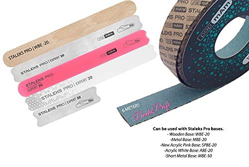 STALEKS Pro Refill roll for Nail File papmAm (Without Plastic case) Staleks Pro Exclusive, 100 grit