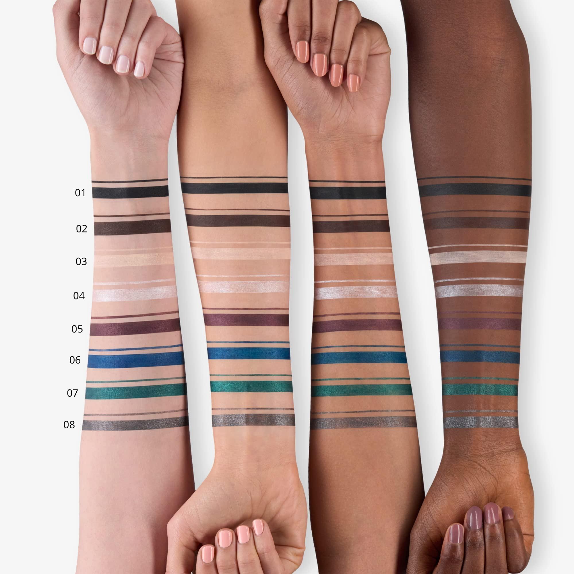 essence essence | Stay & Play Gel Eyeliner | Super Soft Gel-like Texture | Waterproof & Longlasting | Vegan & Cruelty Free (02 But First Espresso)