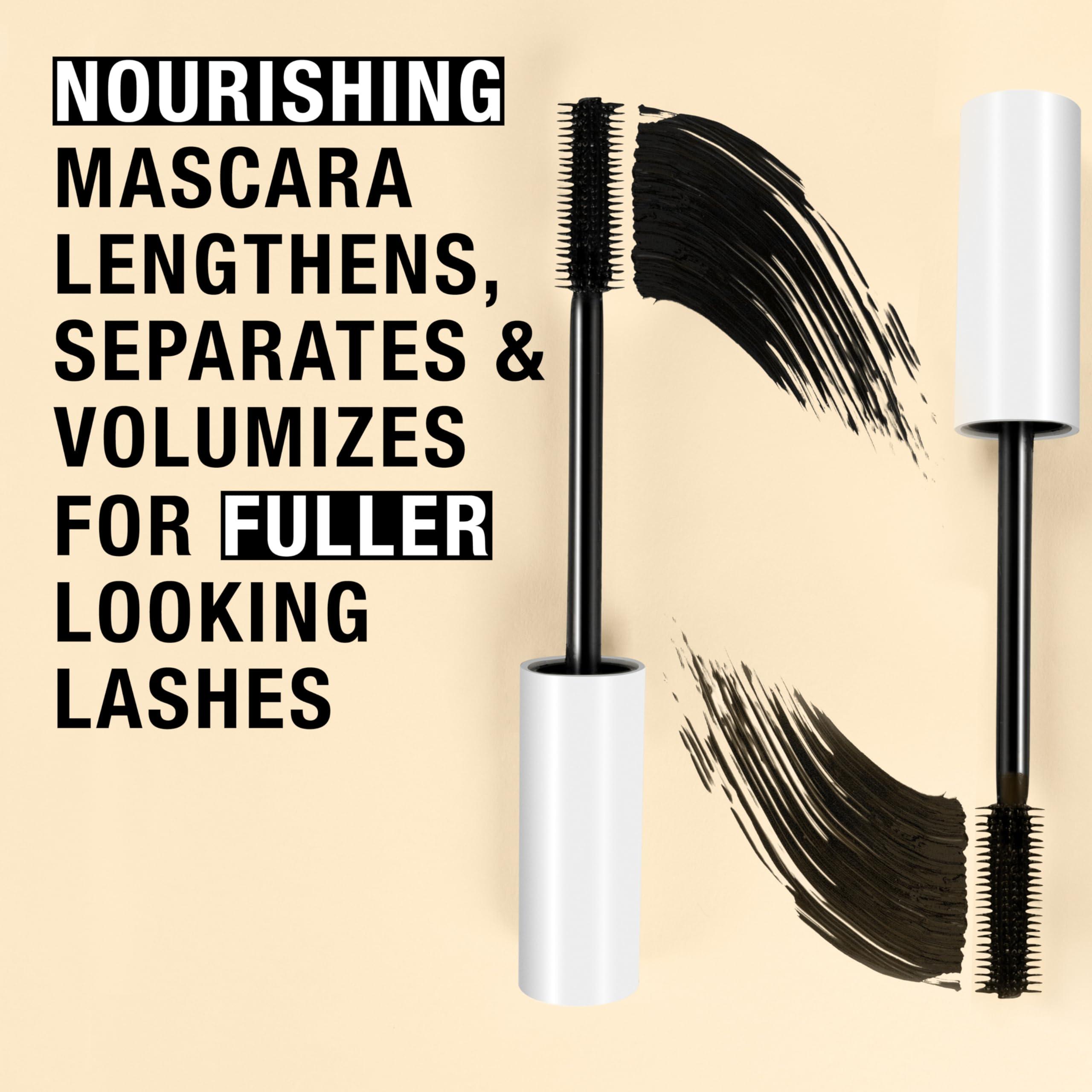 Neutrogena Neutrogena Healthy Definition Mascara, Eyelash Mascara Defines, Lifts, Curls, Lengthens & Volumizes Lashes, Dual-Sided Mascara Comb + Brush for Natural Application, Carbon Black, 0.27 oz
