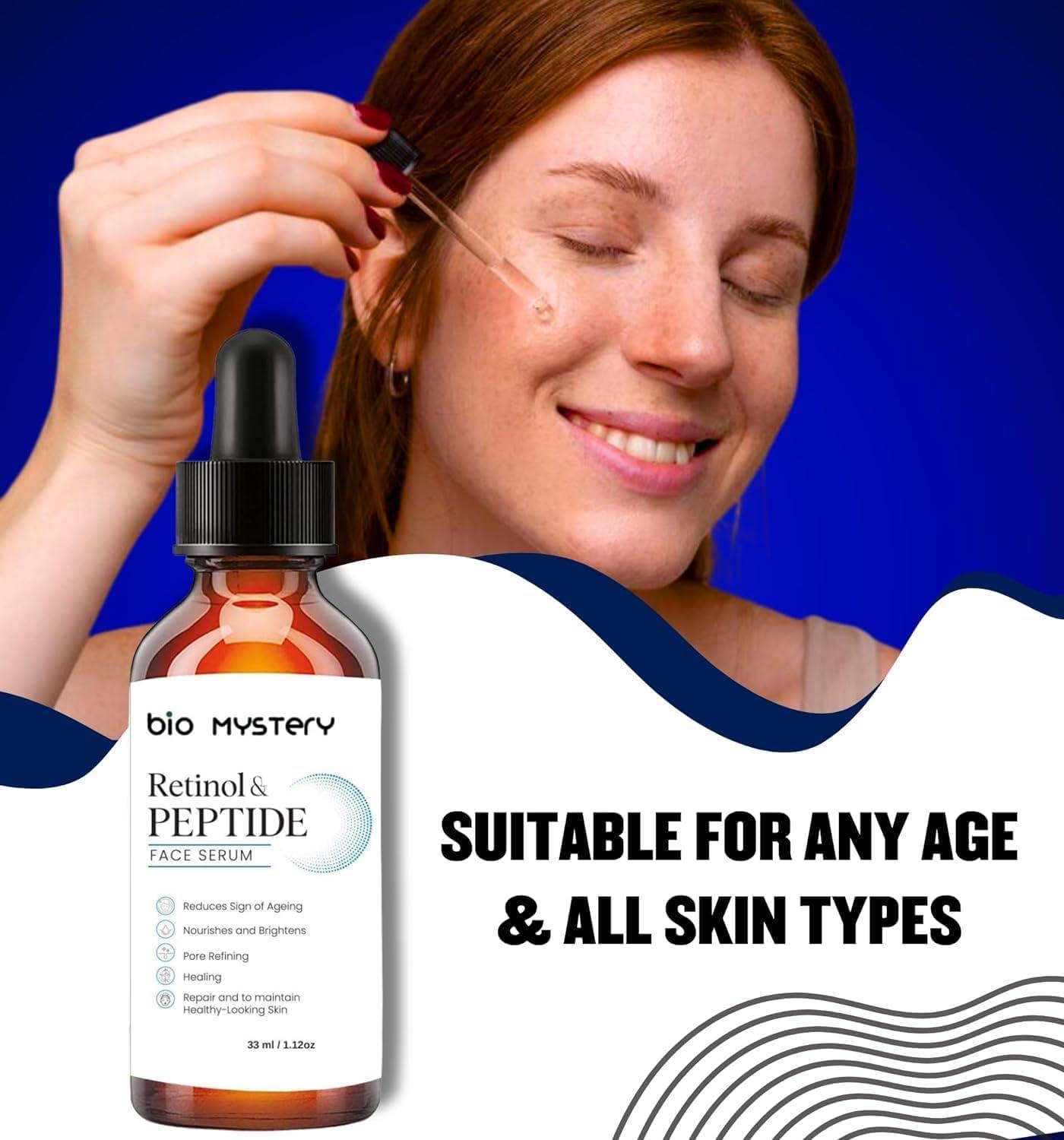 Bio Mystery Bio Mystery Retinol & Peptide Face Serum (33Ml / 1.11 Oz)