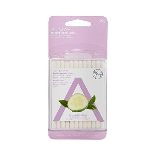 Almay Almay Oil-Free Makeup Eraser Sticks, 24 Count (Pack of 2)