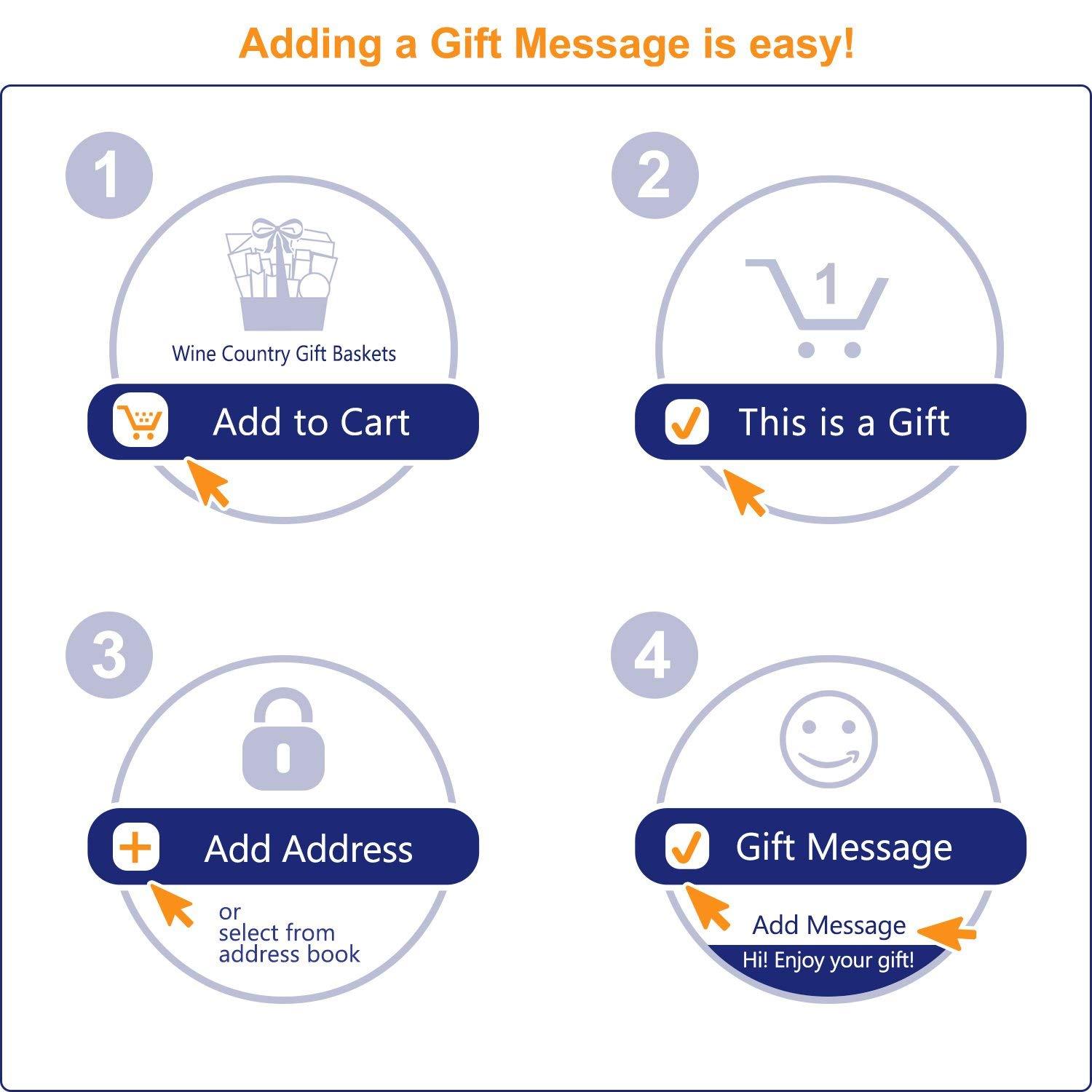 Wine Country Gift Baskets Spa Gift Basket For Women - Beach Day Escape Spa Collection Gift For Her Men Spa Gift Baskets Bath & Body Gift Set Lovely Lined Basket Slippers and more by Wine Country Gift Baskets