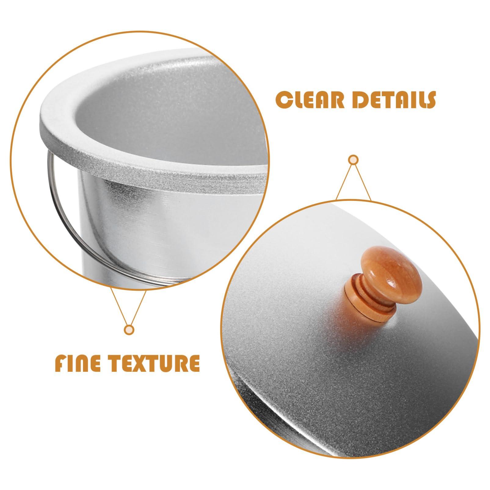 VOSAREA VOSAREA 1 Set Wax Melting Machine Inner Pot Wax Melting Bowl Hair Removal Waxing Supply Wax Heater Accessory Dual Wax Heater Pot Wax Heater Pot Non-stick Wax Melting Pot Iron